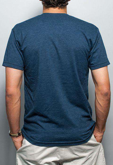 God, USA, SEC Tee in Faded Navy by Rowdy Gentleman - Country Club Prep