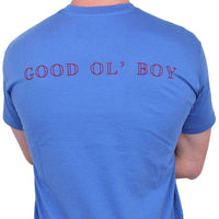 Good Ol' Boy Tee in Blue by Southern Proper - Country Club Prep