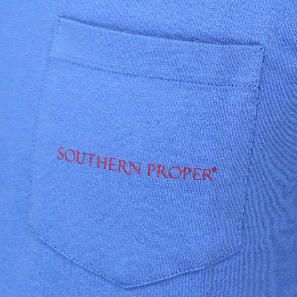 Good Ol' Boy Tee in Blue by Southern Proper - Country Club Prep