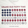 Grand Old Party Time Bottle Cap Flag Long Sleeve Tee in White by Southern Proper - Country Club Prep