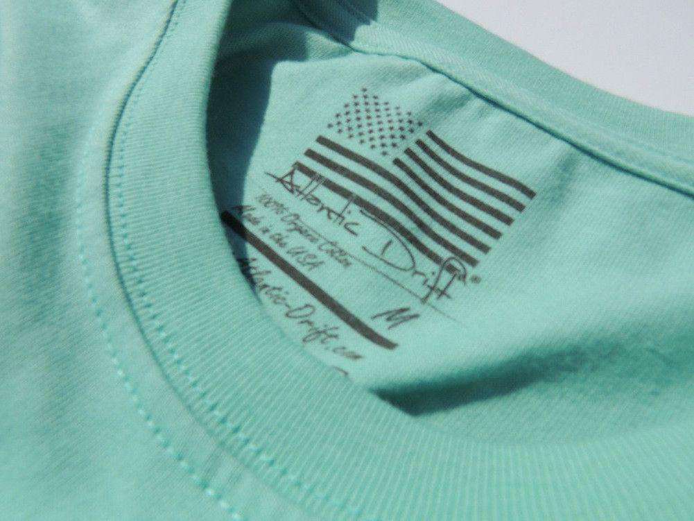 Grander Pocket Tee in Seafoam by Atlantic Drift - Country Club Prep