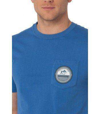 Gulf Stream Pocket Tee in Over Sea Blue by Southern Tide - Country Club Prep