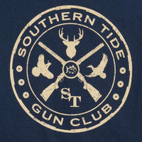 Gun Club Long Sleeve Tee Shirt in True Navy by Southern Tide - Country Club Prep