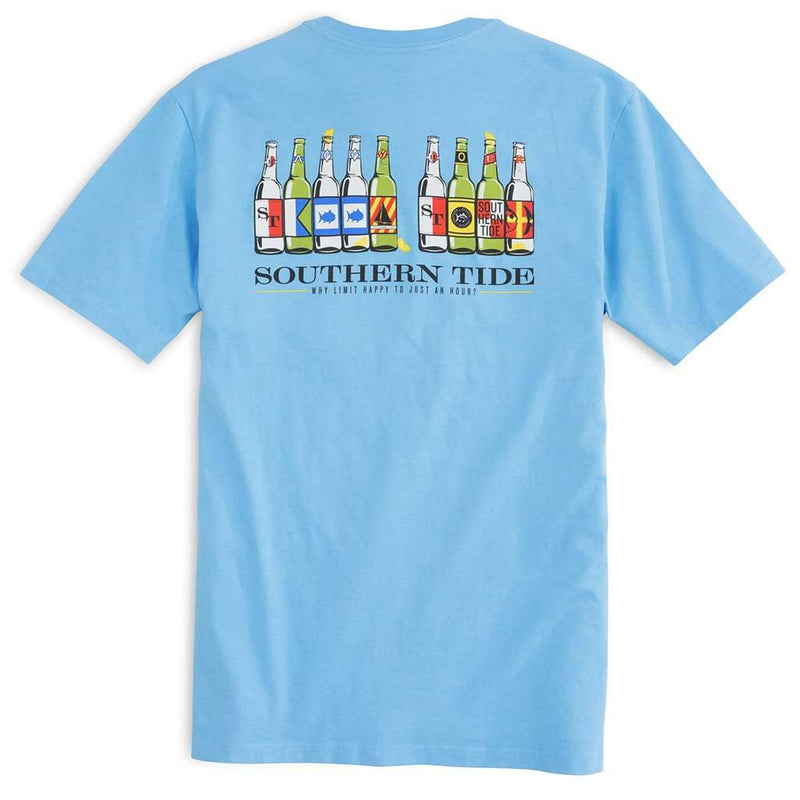Happy Hour T-Shirt in Ocean Channel by Southern Tide - Country Club Prep