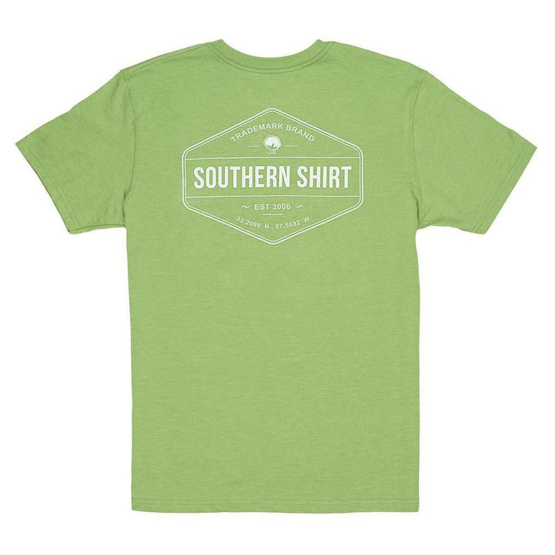 Heather Trademark Badge Tee in Grasshopper by The Southern Shirt Co. - Country Club Prep