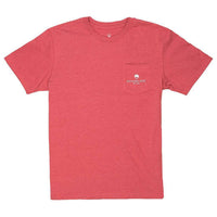 Heather Trademark Badge Tee in Red Rocks by The Southern Shirt Co. - Country Club Prep