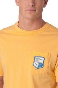 Heritage Crest Tee in Tropical Orange by Southern Tide - Country Club Prep