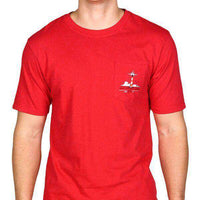 Home is Where the South is Tee Shirt in Portside Red by Southern Tide - Country Club Prep