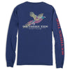 Hunt Club Long Sleeve Tee in Twillight Blue by Southern Tide - Country Club Prep