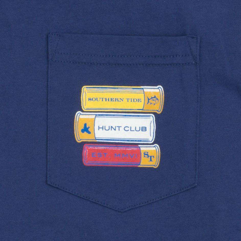 Hunt Club Long Sleeve Tee in Twillight Blue by Southern Tide - Country Club Prep