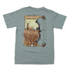 Hunting Bow Deer Tee in Bay by Fripp & Folly - Country Club Prep