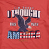 I'm Sorry I Thought This Was America Short Sleeve Pocket Tee in Hot Sauce by Rowdy Gentleman - Country Club Prep