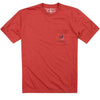 I'm Sorry I Thought This Was America Short Sleeve Pocket Tee in Hot Sauce by Rowdy Gentleman - Country Club Prep
