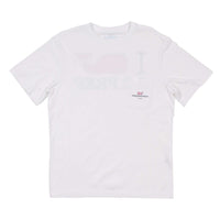 I Whale CC Prep Tee Shirt in White Cap by Vineyard Vines - Country Club Prep
