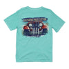 Jeepin' On the Coast Tee in Mason Jar by Southern Fried Cotton - Country Club Prep