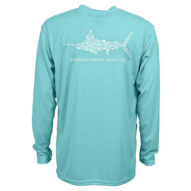 Jigfish Performance Sun Shirt in Mint Green by AFTCO - Country Club Prep