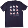 Jockey Silks Tee Shirt in Navy by Collared Greens - Country Club Prep