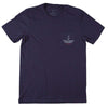 Jockey Silks Tee Shirt in Navy by Collared Greens - Country Club Prep