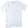 Jockey Silks Tee Shirt in White by Collared Greens - Country Club Prep