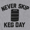 Keg Day Vintage Tee Shirt in Dark Grey by Rowdy Gentleman - Country Club Prep