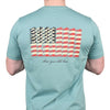 Kentucky SPC State Lines Tee in Ocean Green by Southern Point Co. - Country Club Prep