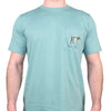 Kentucky SPC State Lines Tee in Ocean Green by Southern Point Co. - Country Club Prep