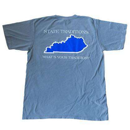 KY Lexington Gameday T-Shirt in Grey by State Traditions - Country Club Prep