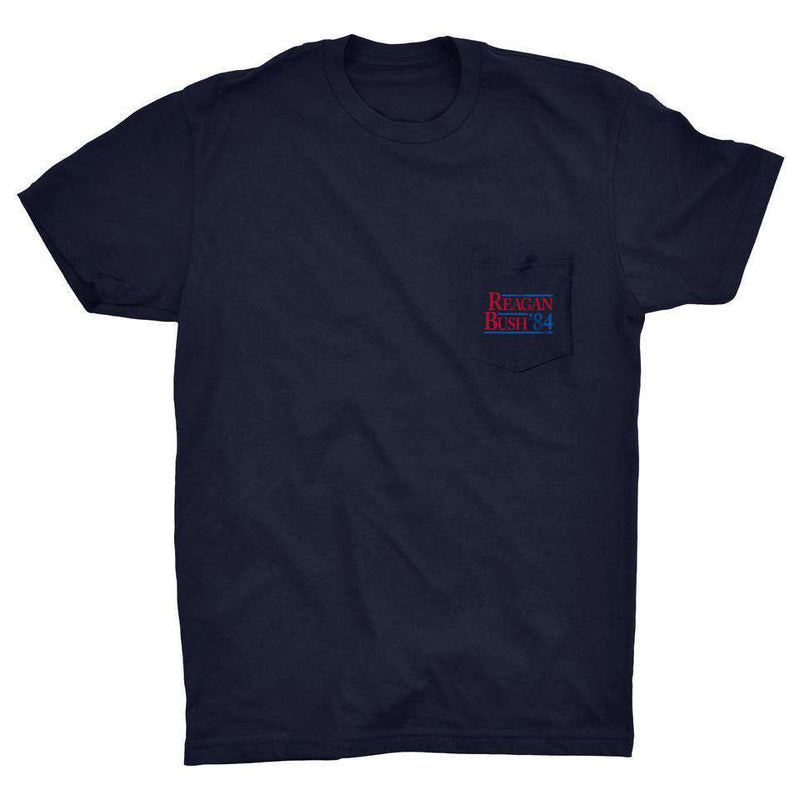 Landslide Pocket Tee in Navy by Rowdy Gentleman - Country Club Prep