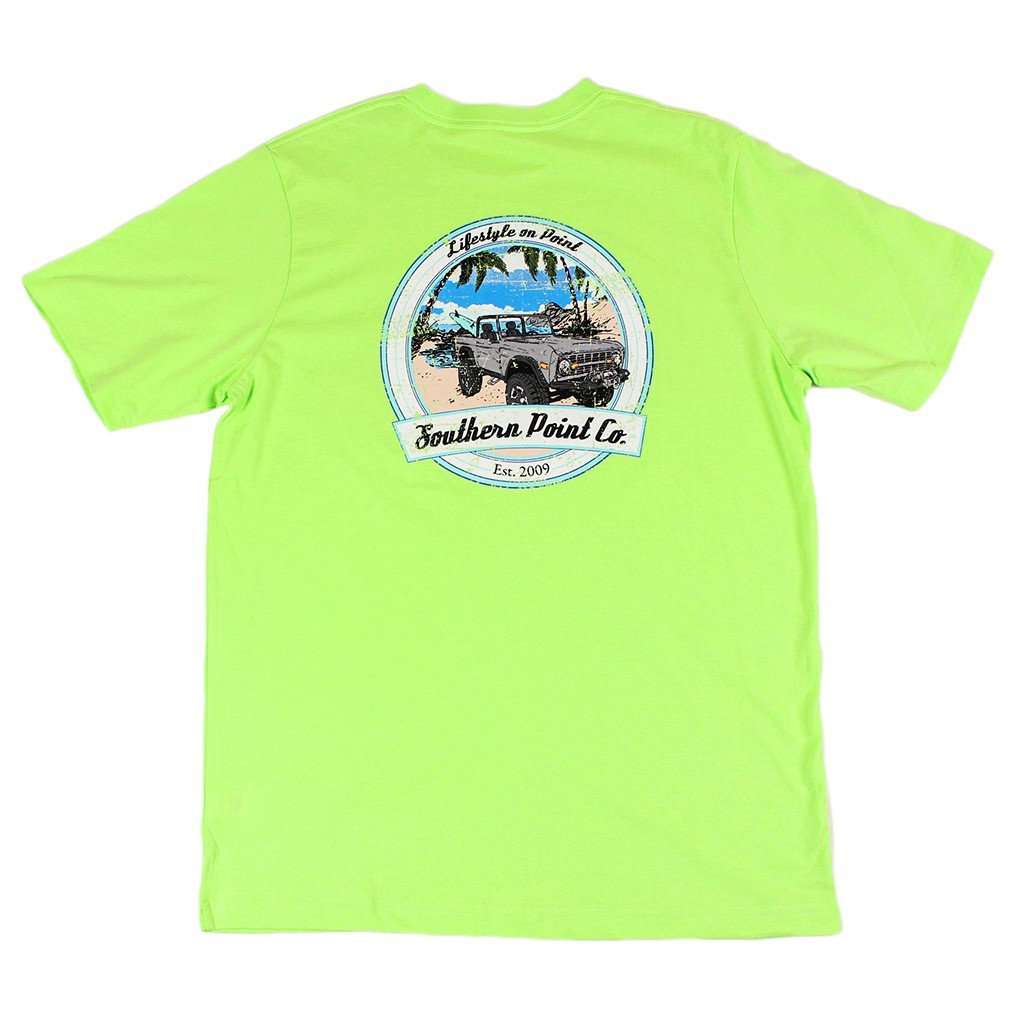 Lifestyle On Point Tee in Pear Green by Southern Point Co. - Country Club Prep