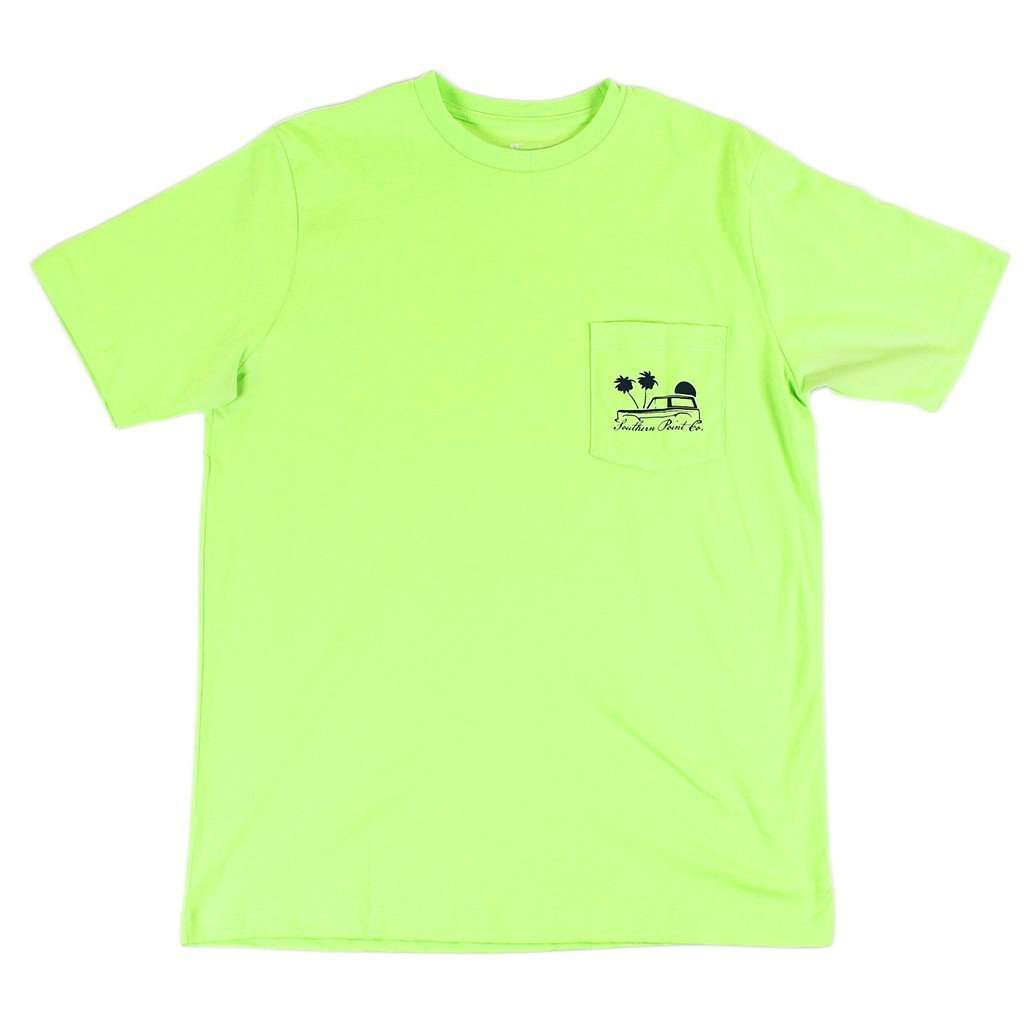 Lifestyle On Point Tee in Pear Green by Southern Point Co. - Country Club Prep