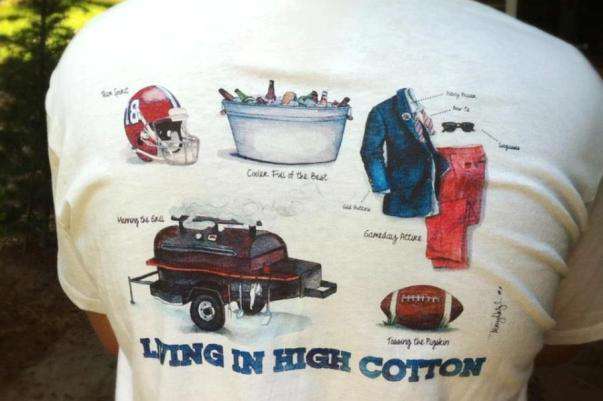 Living in High Cotton: Tailgate Edition Tee by High Cotton - Country Club Prep