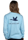 Logo Mallard Shirt in Sky Blue by The Mallard - Country Club Prep