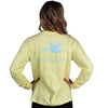 Logo Mallard Shirt in Yellow by The Mallard - Country Club Prep