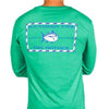 Long Sleeve Original Skipjack Tee in Grass Green by Southern Tide - Country Club Prep