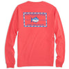 Long Sleeve Original Skipjack Tee Shirt in Sunset by Southern Tide - Country Club Prep