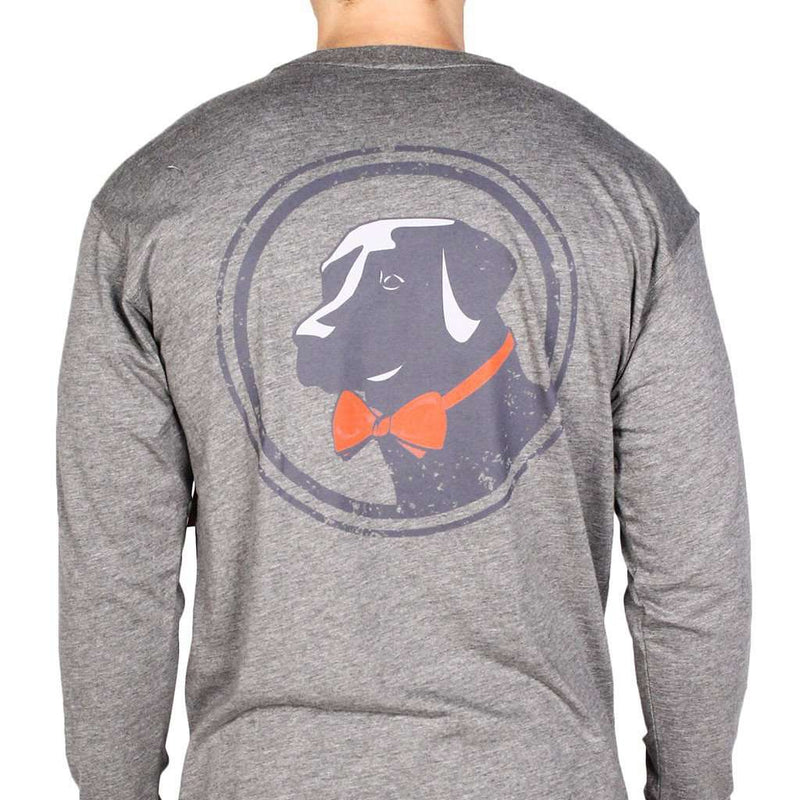Long Sleeve Original Tee in Grey by Southern Proper - Country Club Prep