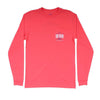 Long Sleeve Saloon T-Shirt in Sunset Coral by Southern Tide - Country Club Prep