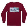 Long Sleeve South Carolina Backroads Collection Tee in Maroon by Southern Marsh - Country Club Prep