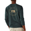 Long Sleeve Vintage Circle Back T in Green Gables by The Normal Brand - Country Club Prep