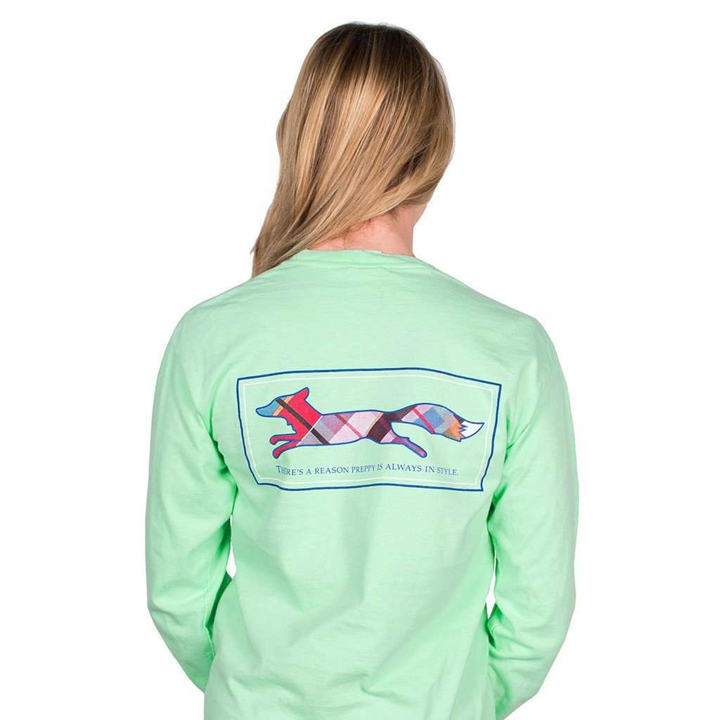 Longshanks Long Sleeve Tee Shirt in Island Reef by Country Club Prep - Country Club Prep