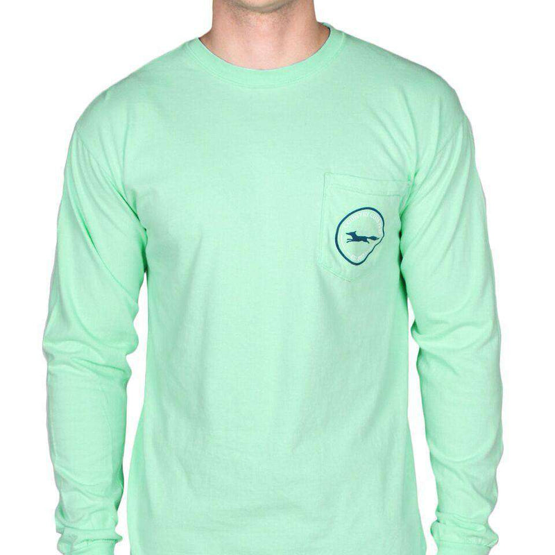 Longshanks Long Sleeve Tee Shirt in Island Reef by Country Club Prep - Country Club Prep