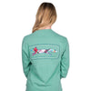 Longshanks Long Sleeve Tee Shirt in Seafoam by Country Club Prep - Country Club Prep