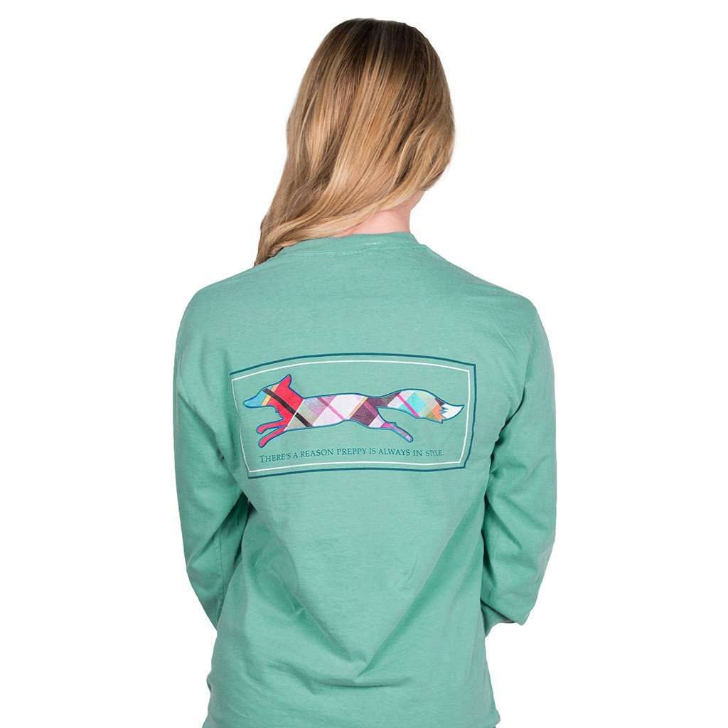 Longshanks Long Sleeve Tee Shirt in Seafoam by Country Club Prep - Country Club Prep