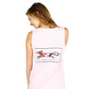 Longshanks Tank Top in Blossom Pink by Country Club Prep - Country Club Prep