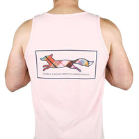Longshanks Tank Top in Blossom Pink by Country Club Prep - Country Club Prep