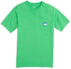 Luck of the Skipjack Pocket Tee Shirt in Irish Green by Southern Tide - Country Club Prep