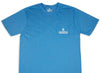 "Made in the South" Pocket Tee in Boardwalk Blue by High Cotton - Country Club Prep