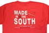 "Made in the South" Pocket Tee in Red by High Cotton - Country Club Prep