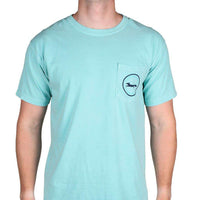 Madras Golf Cart Tee Shirt in Chalky Mint by Country Club Prep - Country Club Prep