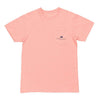 Magnolia Festival Series Tee in Washed Peach Heather by Southern Marsh - Country Club Prep